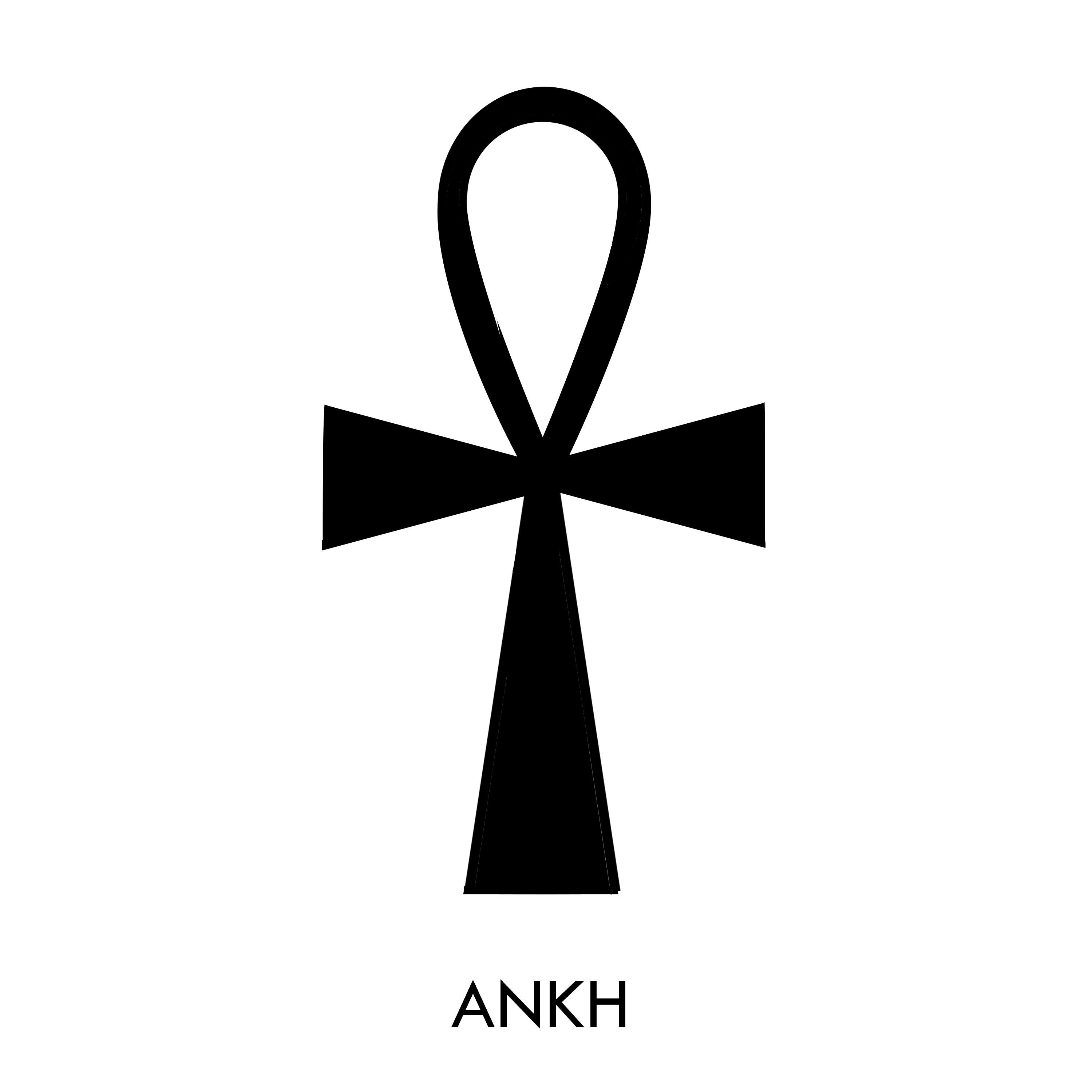 The Ankh symbol.